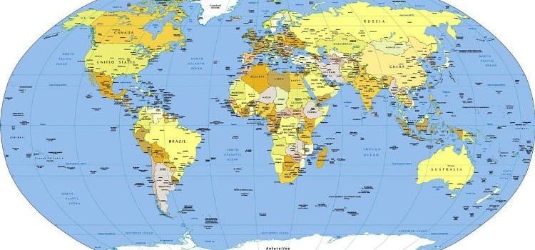 World Map Custom Maps – De Wildt Businesses and Community