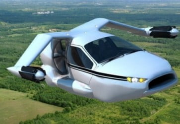 The First Flying Cars